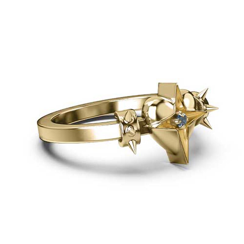 Stolen Girlfriends Club Celestial Heart Ring image number 2